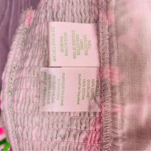 Lilly Pulitzer Parfait Pineapple Crop top and skirt set swimmer beach outfit 0 - Picture 6 of 12